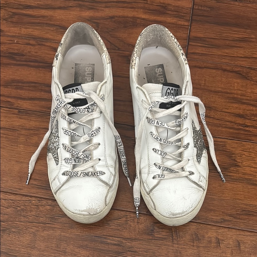 Golden Goose SuperStar White Sneakers